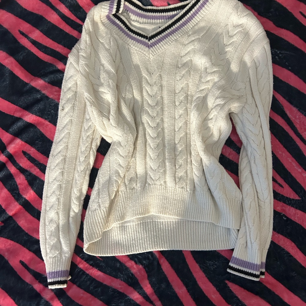 White sweater